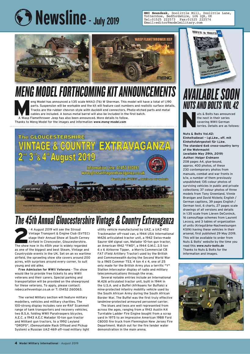 Model Military International 2019-160